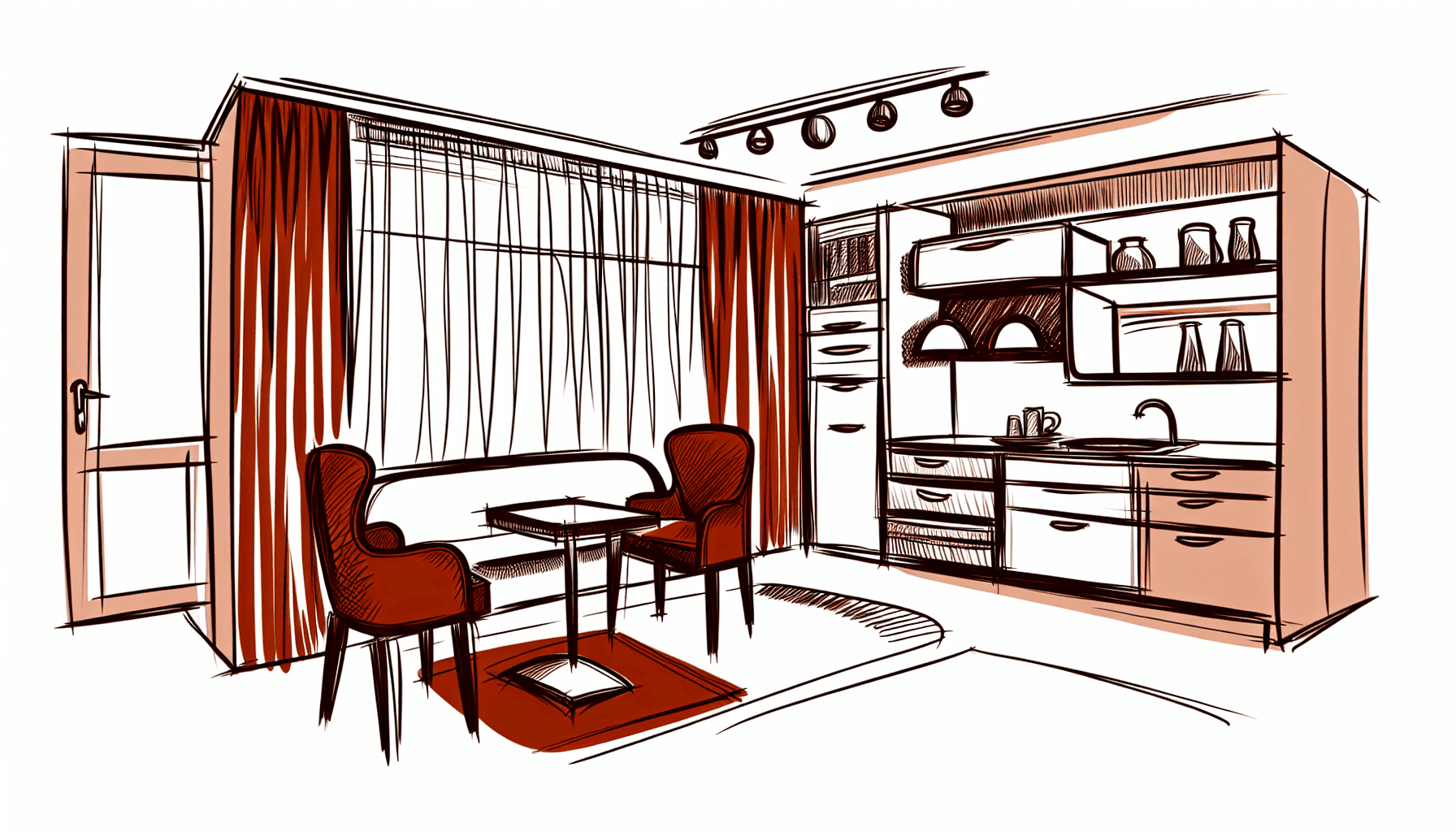 Soviet Retro Apartment Design