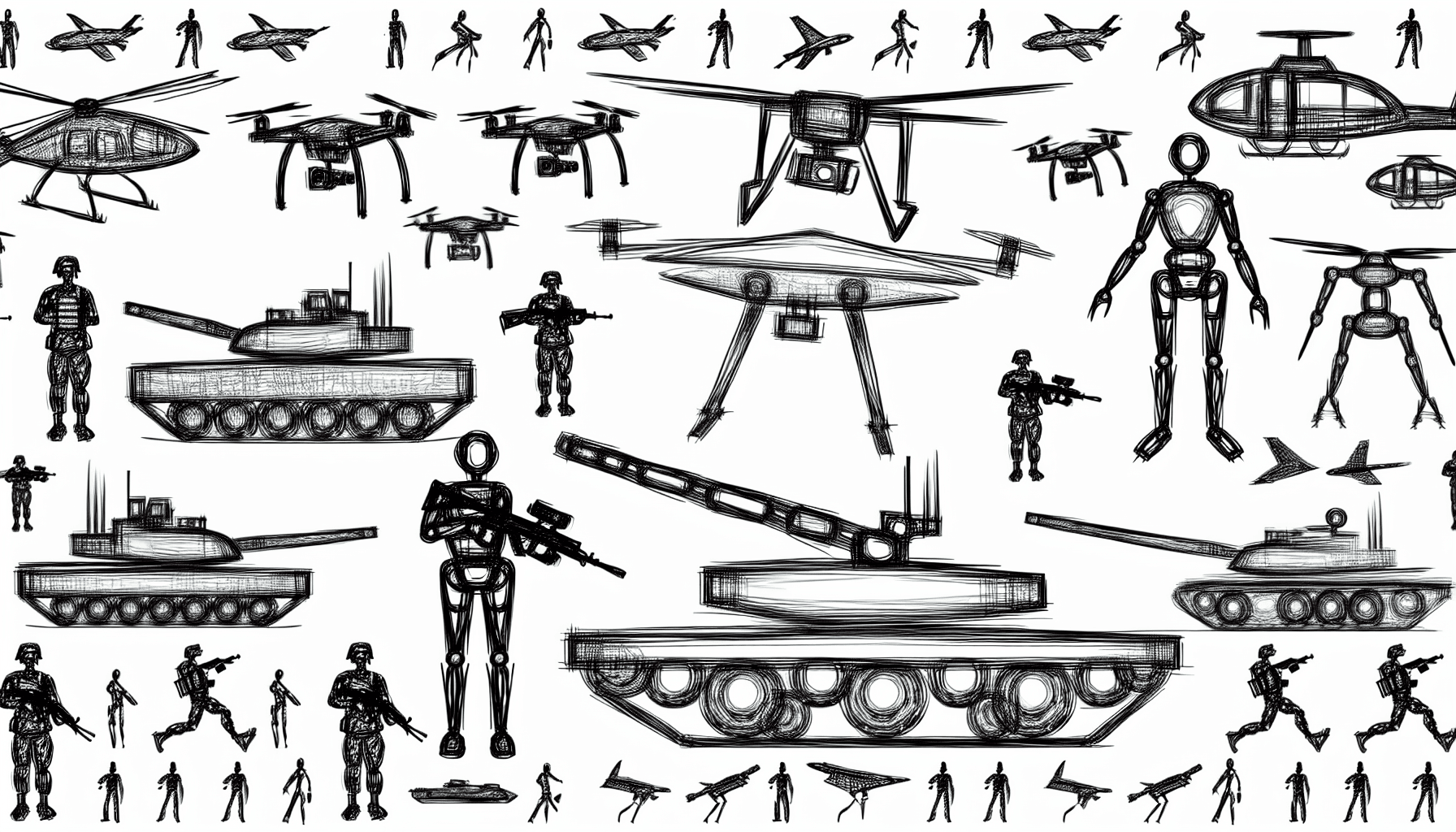 Autonomous military systems 2025