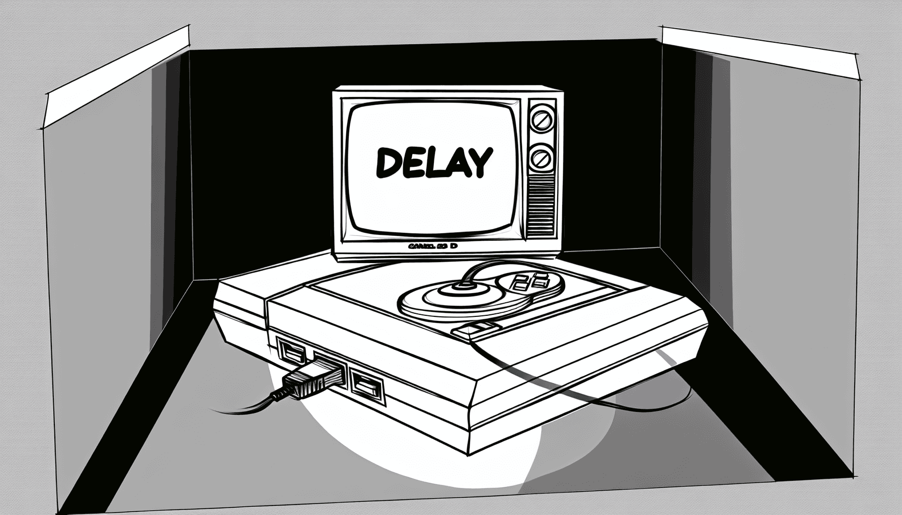 Analogue 3D console delay
