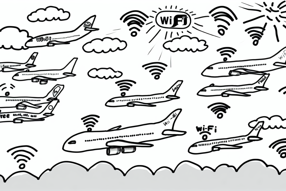 Airlines with free Wi-Fi