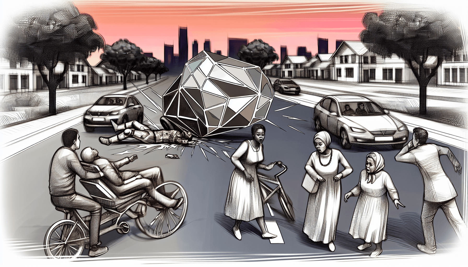 Tesla Cybertruck crash