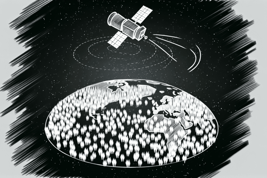 Biomass satellite carbon tracking