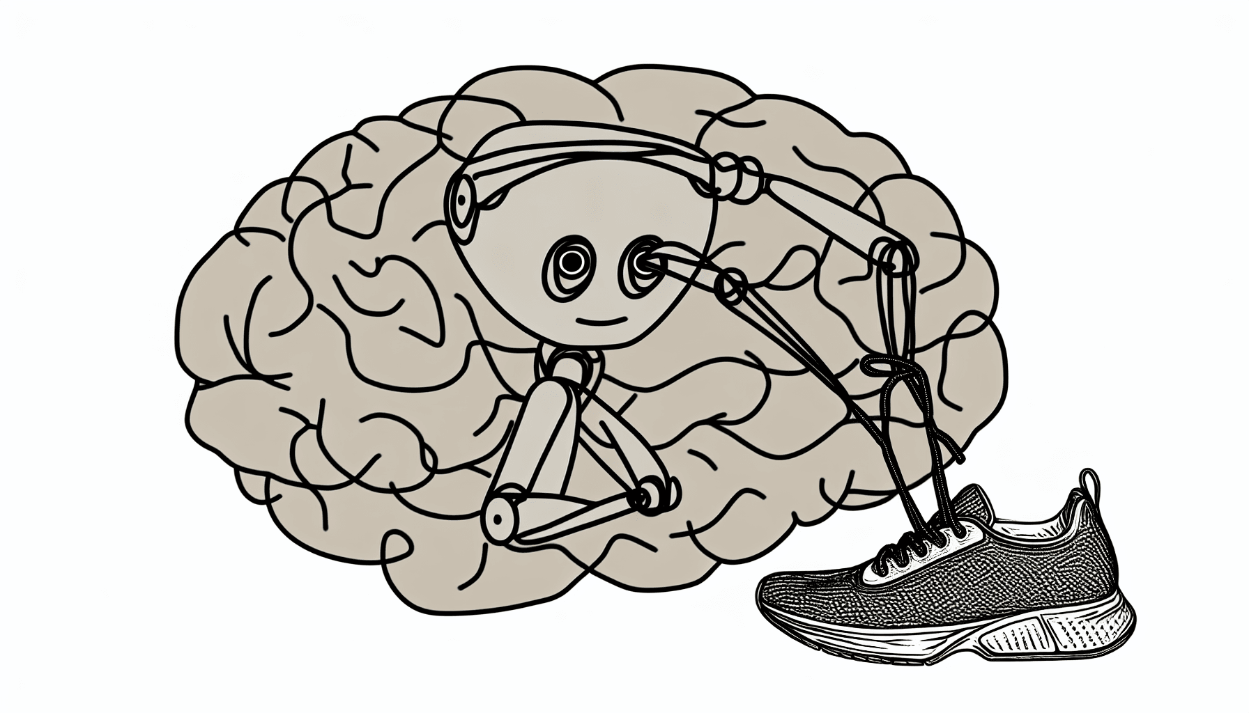 Google DeepMind robot shoelace AI