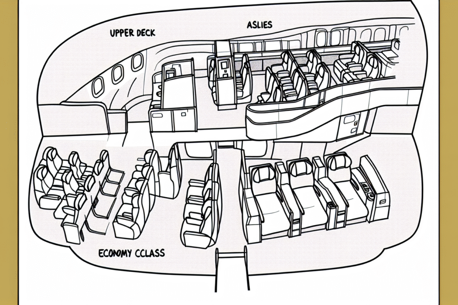 A380 economy upper deck