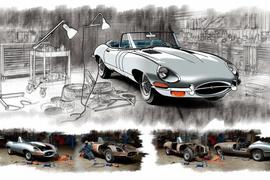 Jaguar E-Type restoration