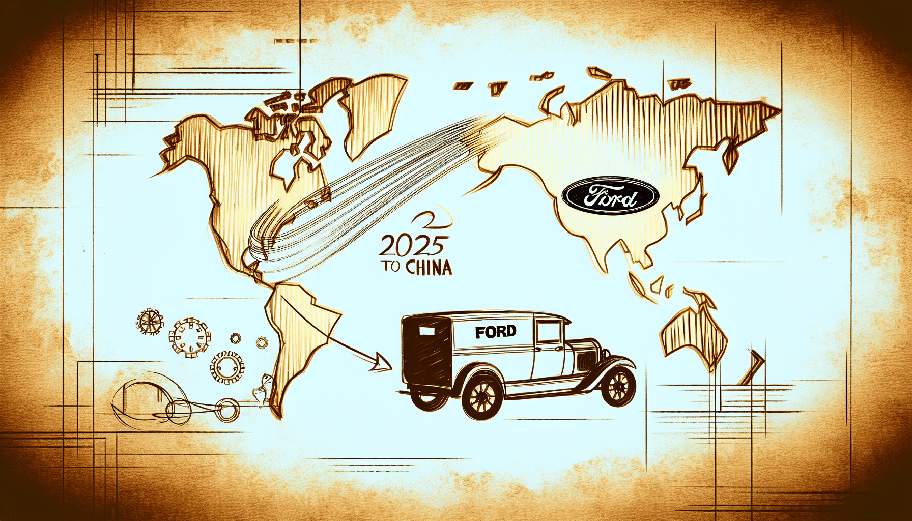 Ford exports to China 2025