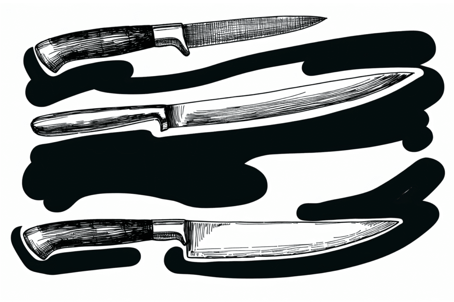 sharp knives