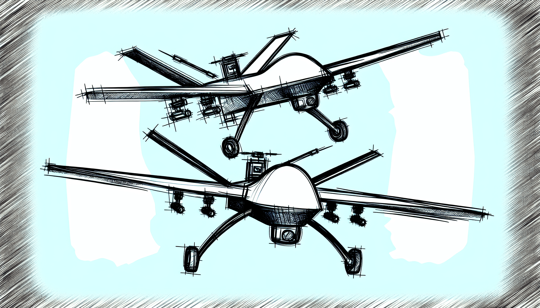 AI-powered military drones 2025