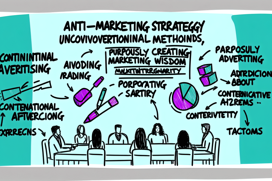 anti-marketing strategy