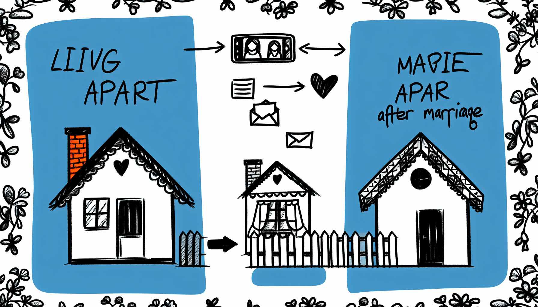 living apart after marriage