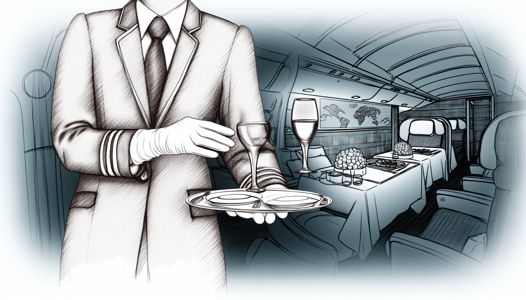 Emirates First Class White Glove Service