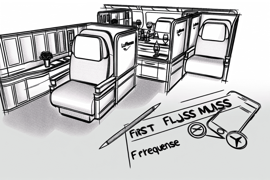 Lufthansa First Class with Partner Miles