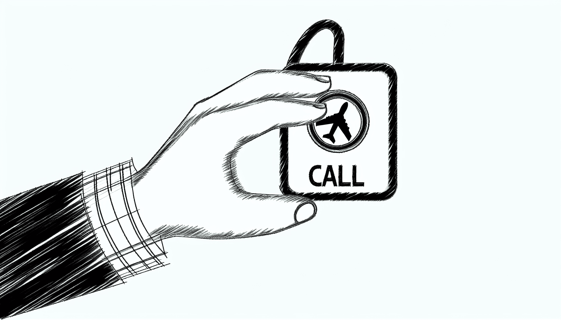 flight attendant call button