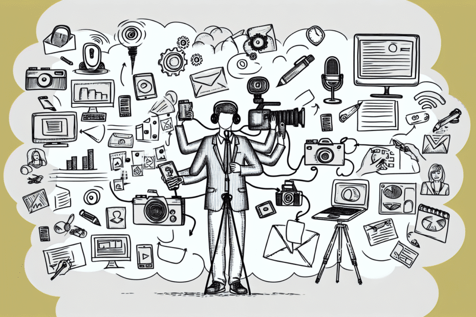 one-person media business