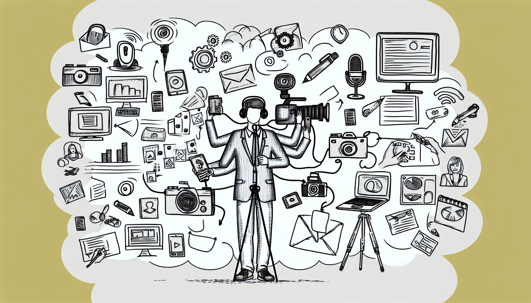 one-person media business