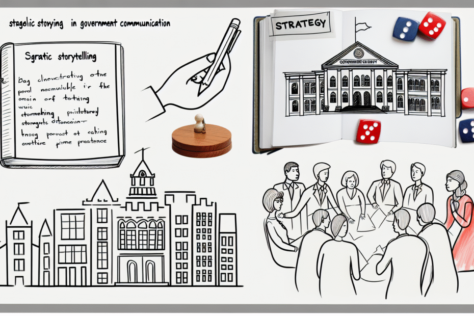 Strategic storytelling in government communication
