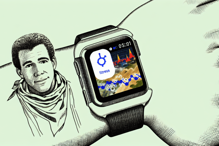Smartwatch stress tracking