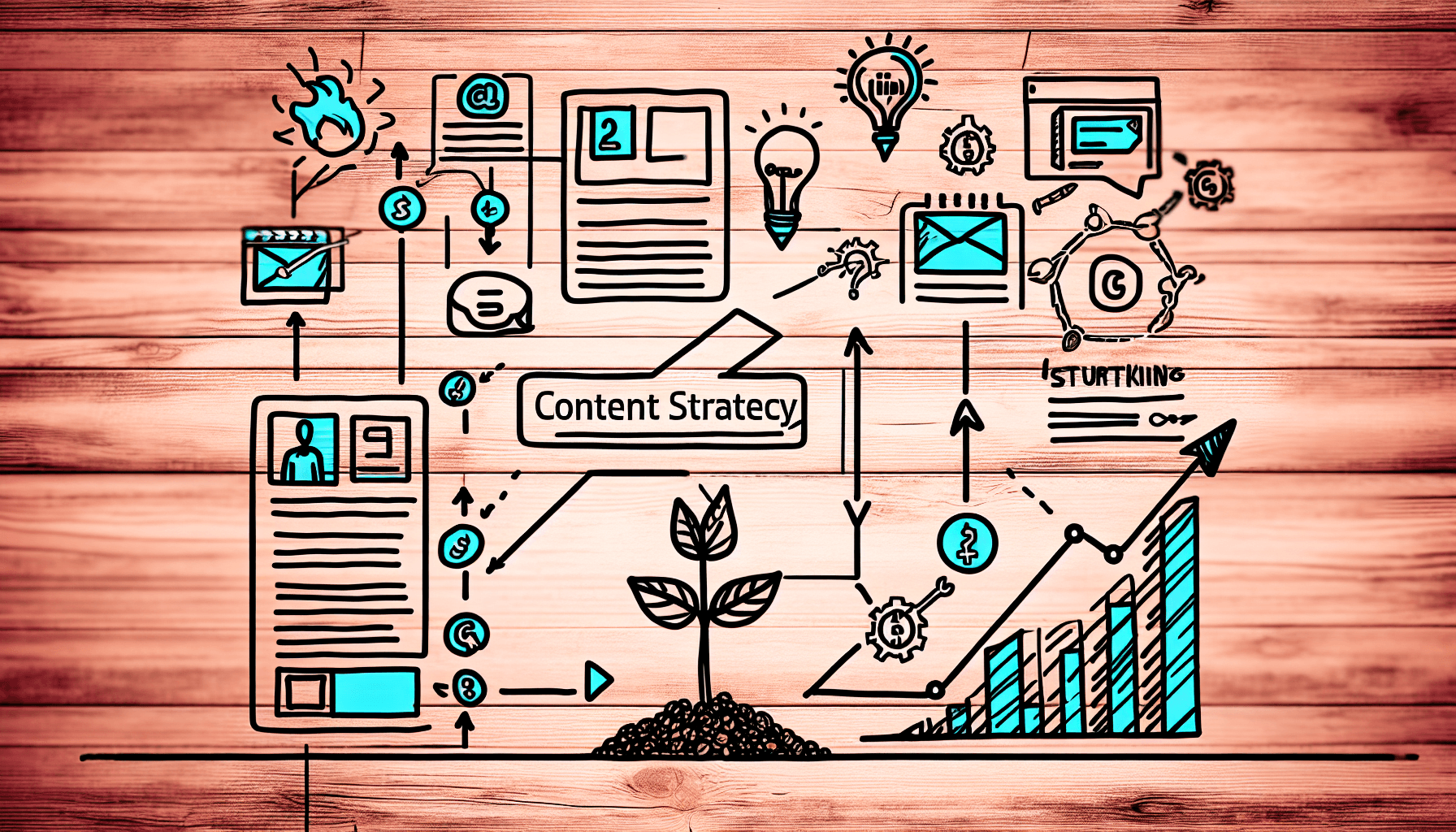 LinkedIn content strategy for startup growth